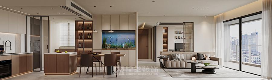 柔棕雅境，松弛感的現代輕奢居