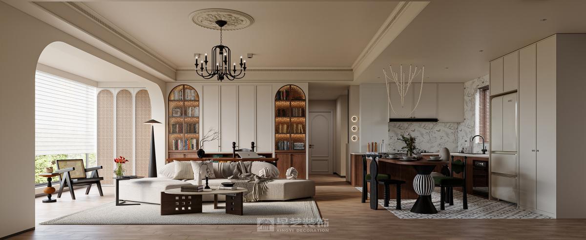 法式中古風(fēng)大平層